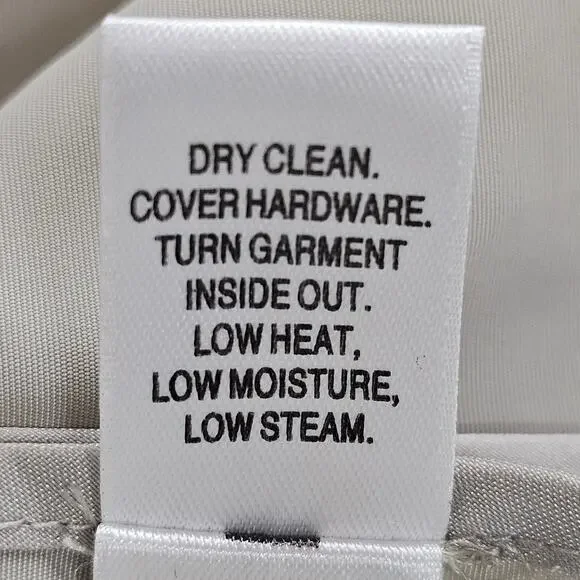 St John Jacket Shirt Womens Size XL Beige Lightweight Safari Full Zip Pockets - Picture 11 of 15